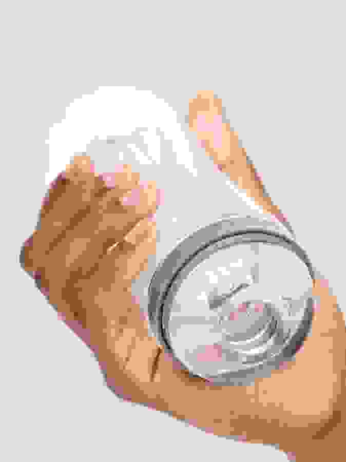 Lovehoney Heads Up Clear Textured Stroker Cup, Clear, hi-res